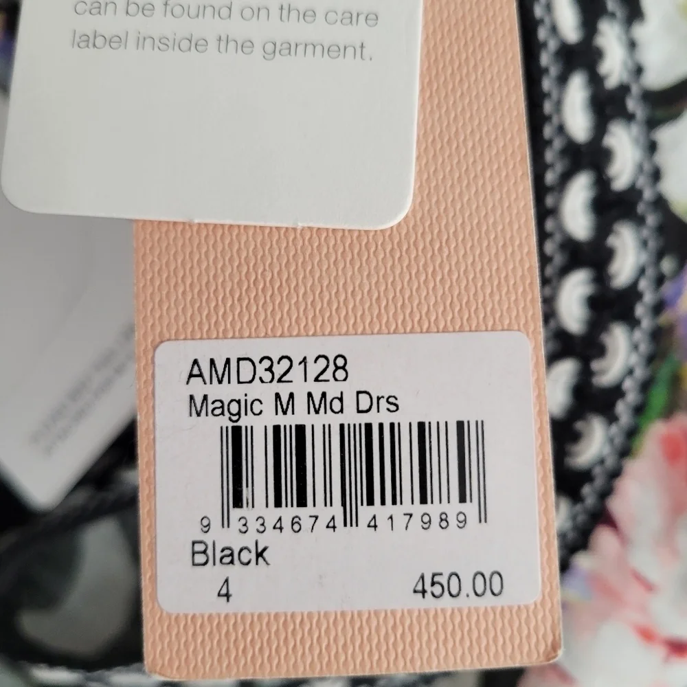 Alice McCall Black Magic Moments Linen Midi Dress NWT - Picture 14 of 15